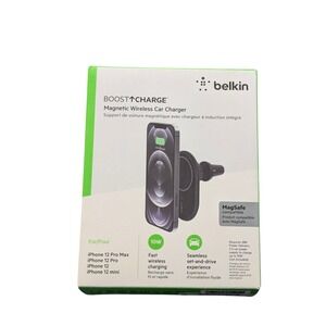V5.N Belkin Boost Charge Magnetic Wireless Car Charger Magsafe